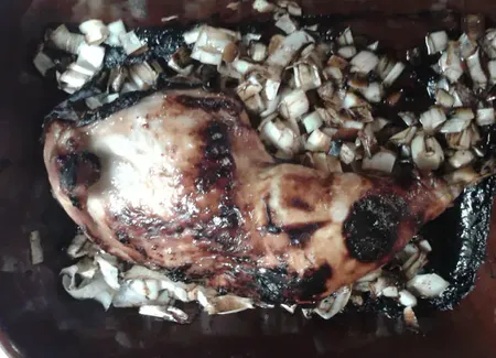 Cuisse de dinde à la japonaise