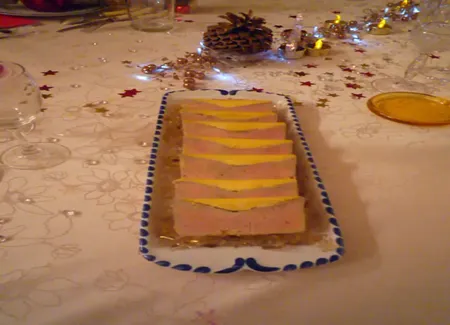 Terrine de foie gras mi-cuit au monbazillac