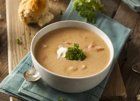 Soupe de poissons au bouquet provençal