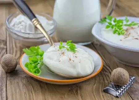 Béchamel au bouillon