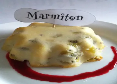Gâteau de semoule aux fruits
