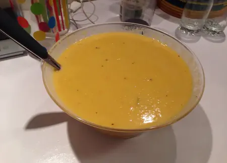 Soupe veloutée aux légumes