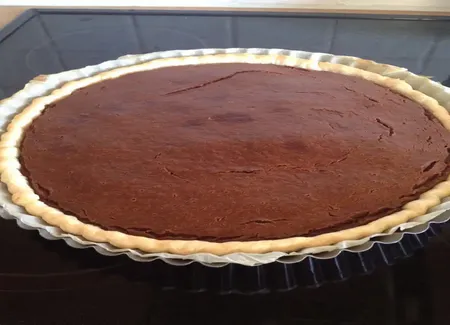 Tarte au vin cuit
