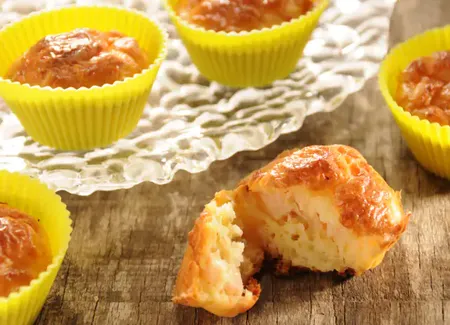 Muffins salés poulet-curry
