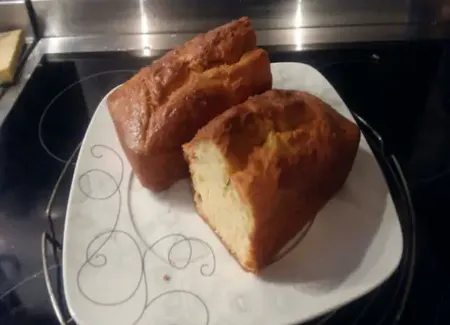 Cake de la mer: saumon/crevette