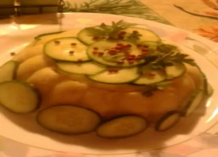 Charlotte au concombre