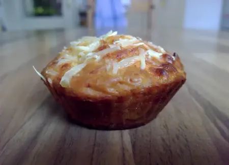Cake bacon chèvre