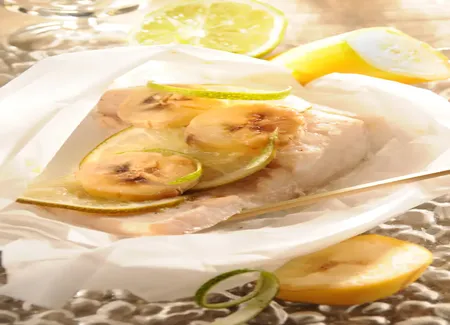 Papillotes de poisson à la banane