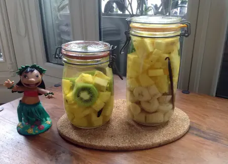 Rhum arrangé - ananas kiwi