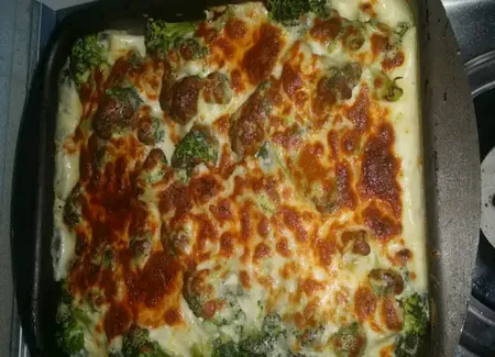 Gratin de brocoli à la dijonnaise