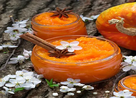 Confiture potimarron-orange