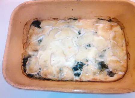 Tarte épinard-brie de sandy