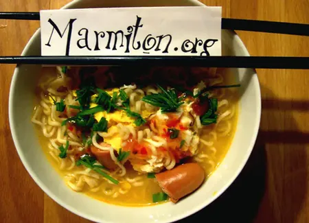 Soupe chinoise pour flemmard patenté ou placards vides ou petit creux à 4h du mat'