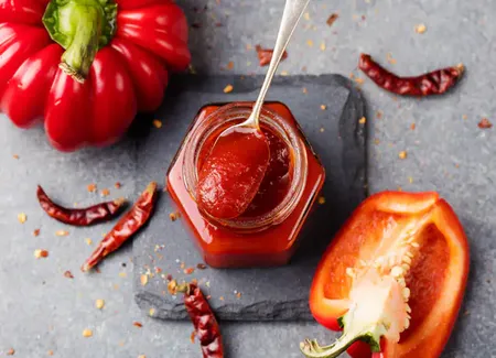 Confiture de piment rouge