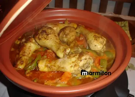 Poulet soleil (aux poivrons)