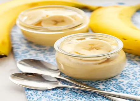 Crème rapide à la banane