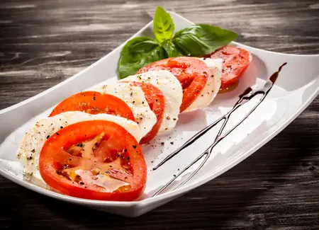 Mozzarella / tomates du vigneron