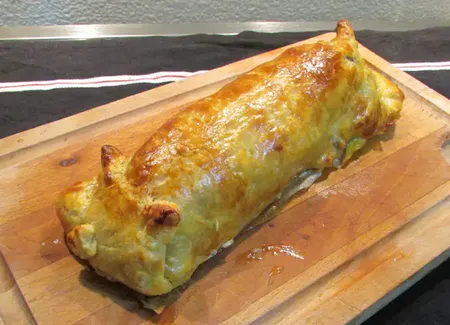 Filet mignon en croûte au lard fumé