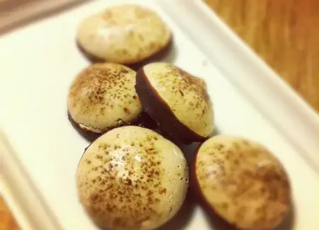 Petites meringues au chocolat