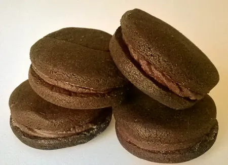Biscuits choco-citron vert
