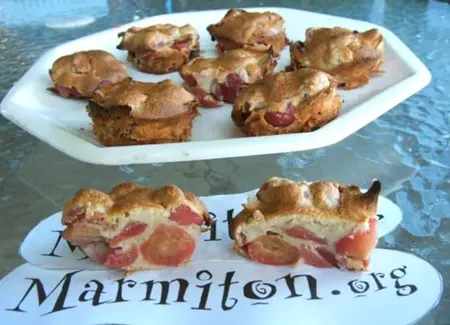 Petits gâteaux aux cerises (sans gluten)