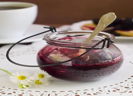 Confiture aux 4 fruits rouges sans grains