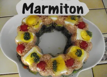Couronne printanière aux légumes