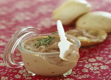Mousse de foies de volailles au micro-ondes