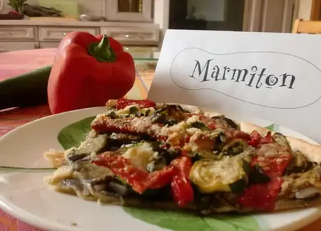 Tarte aux légumes du sud