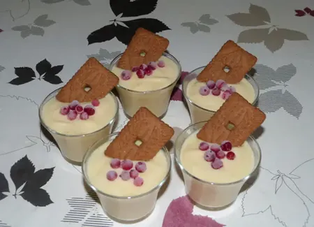 Mousse d'abricot en verrine