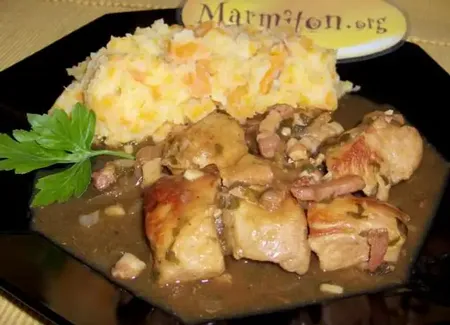 Carbonnade de porc au vinaigre