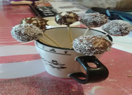 Pop cake double choco