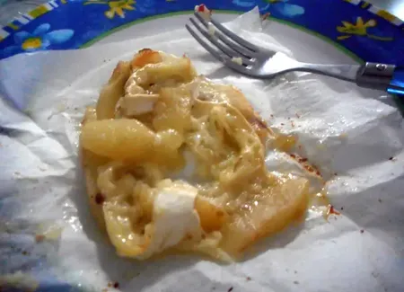 Chévre aux poires