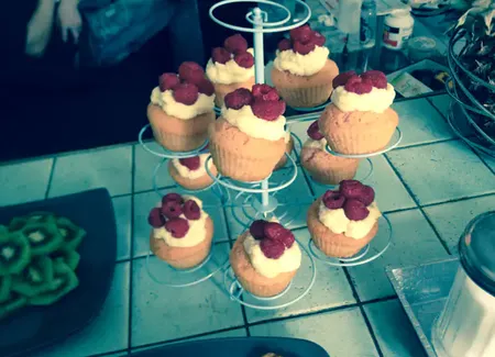 Cupcakes à la framboise et chocolat blanc