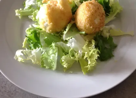 Oeuf mollet frit