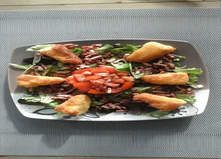 Camembert frit pané