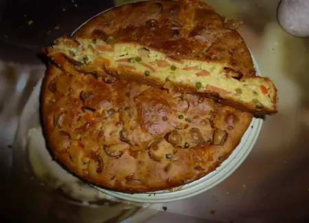 Gâteau salé de francfort