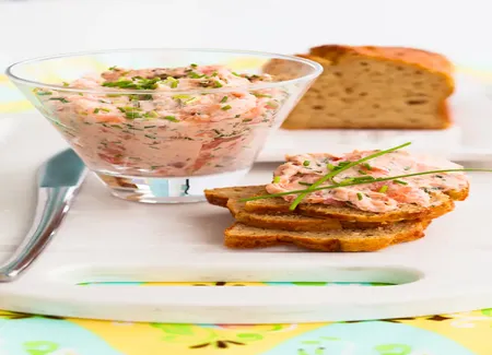 Rillettes de saumon fumé