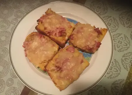 Pain perdu jambon-fromage d'ugo