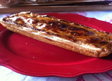 Pavé de saumon aux épinards en croûte