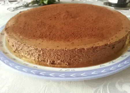 Le royal de cristale : dacquoise croustillant et mousse de chocolat