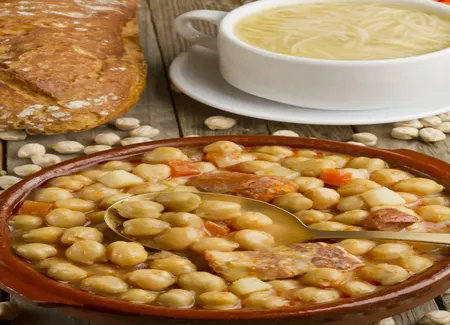 Pot au feu aux pois chiches ( cocido )
