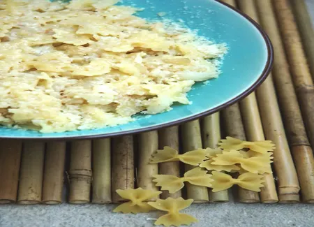 Gratin de pâtes au chou-fleur et au parmesan