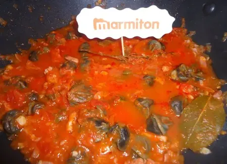 Fricassée d'escargots