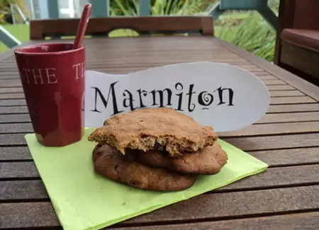 Biscuits aux raisins secs et au miel