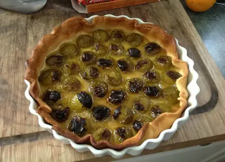 Tarte aux reines-claudes
