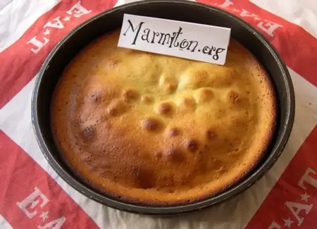 Gâteau allégé à la vanille