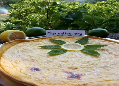 Tarte au citron au lait concentré