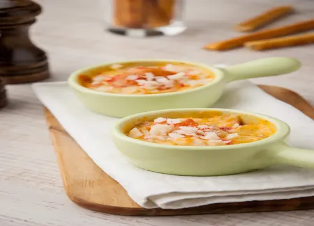 Gratin de crabe