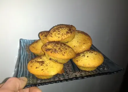 Petits cakes aux pépites de chocolat